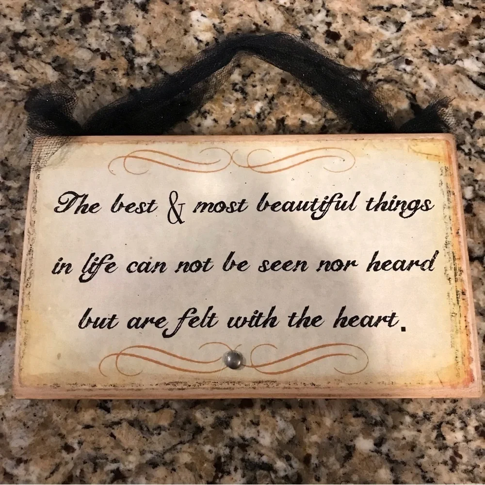 ▪️Handmade Wooden Sign